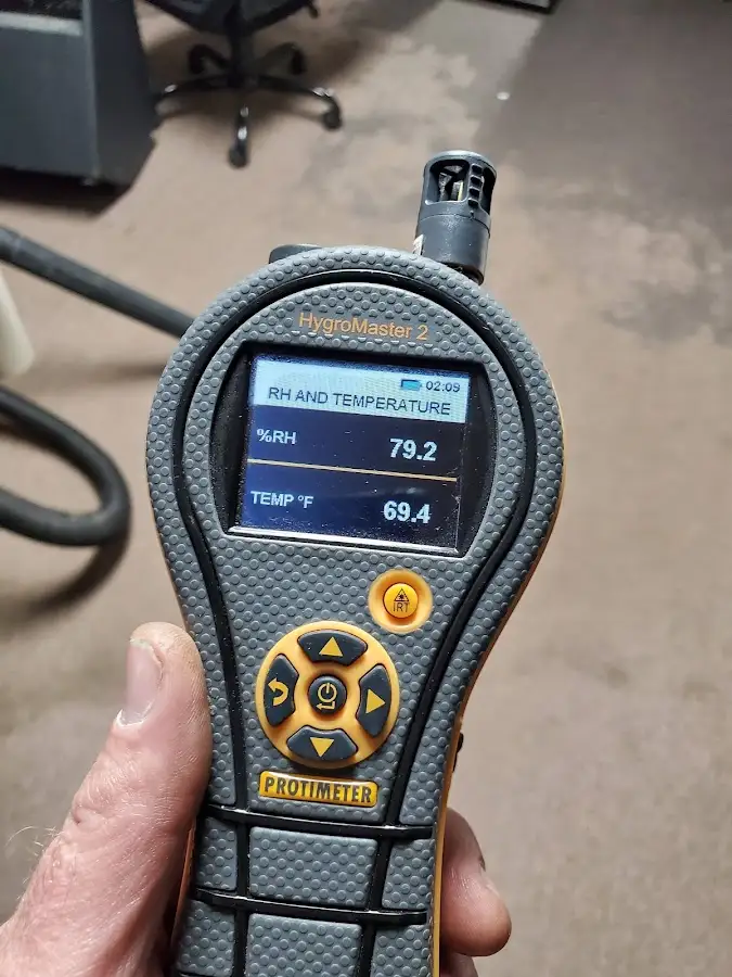 Moisture meter humidity assessment for Fire & Smoke Damage Restoration in Ypsilanti